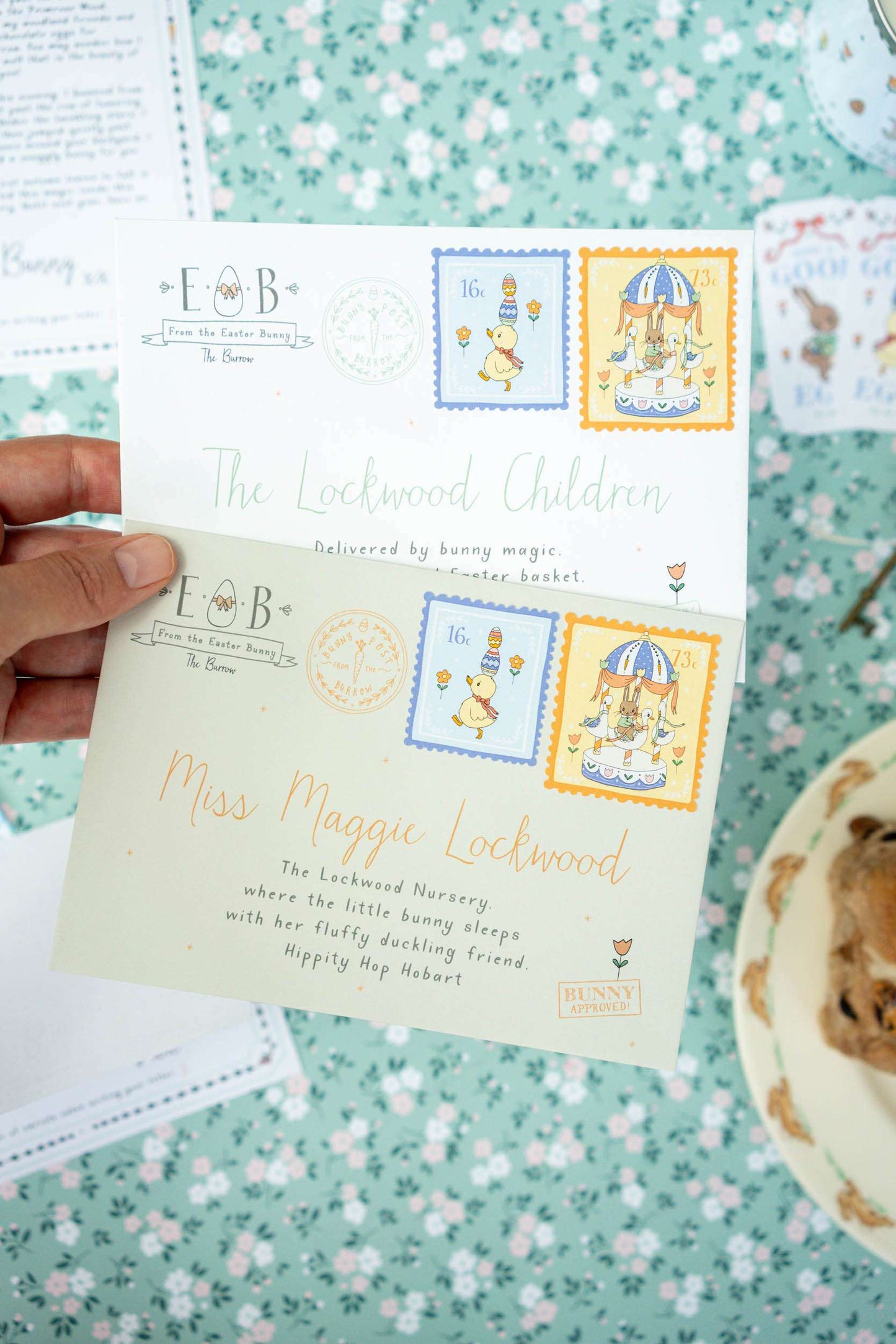 Baby’s First Easter Bunny Letter