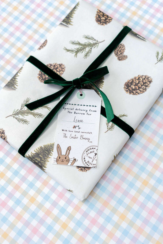 Personalised Easter Bunny Tags - Pack of 12