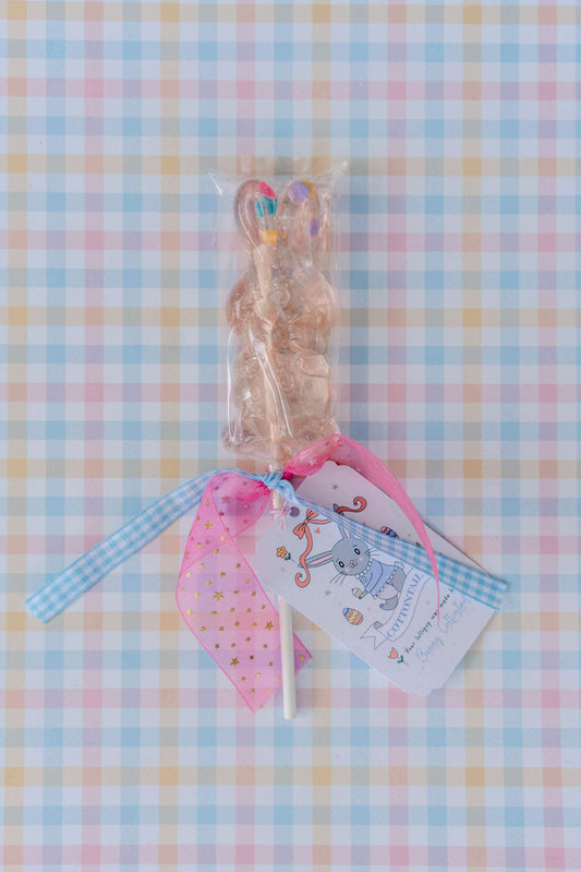 Bunny Lollipop - Cotton Candy Pink