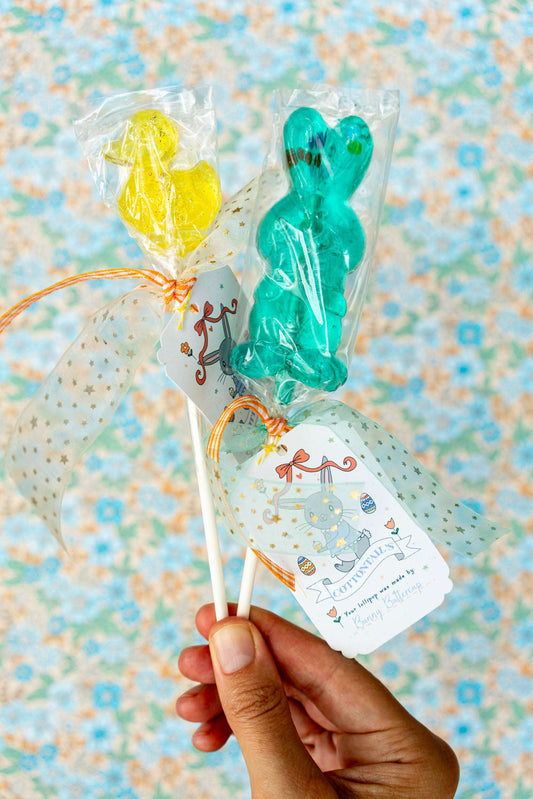Bunny Lollipop - Pineapple Green