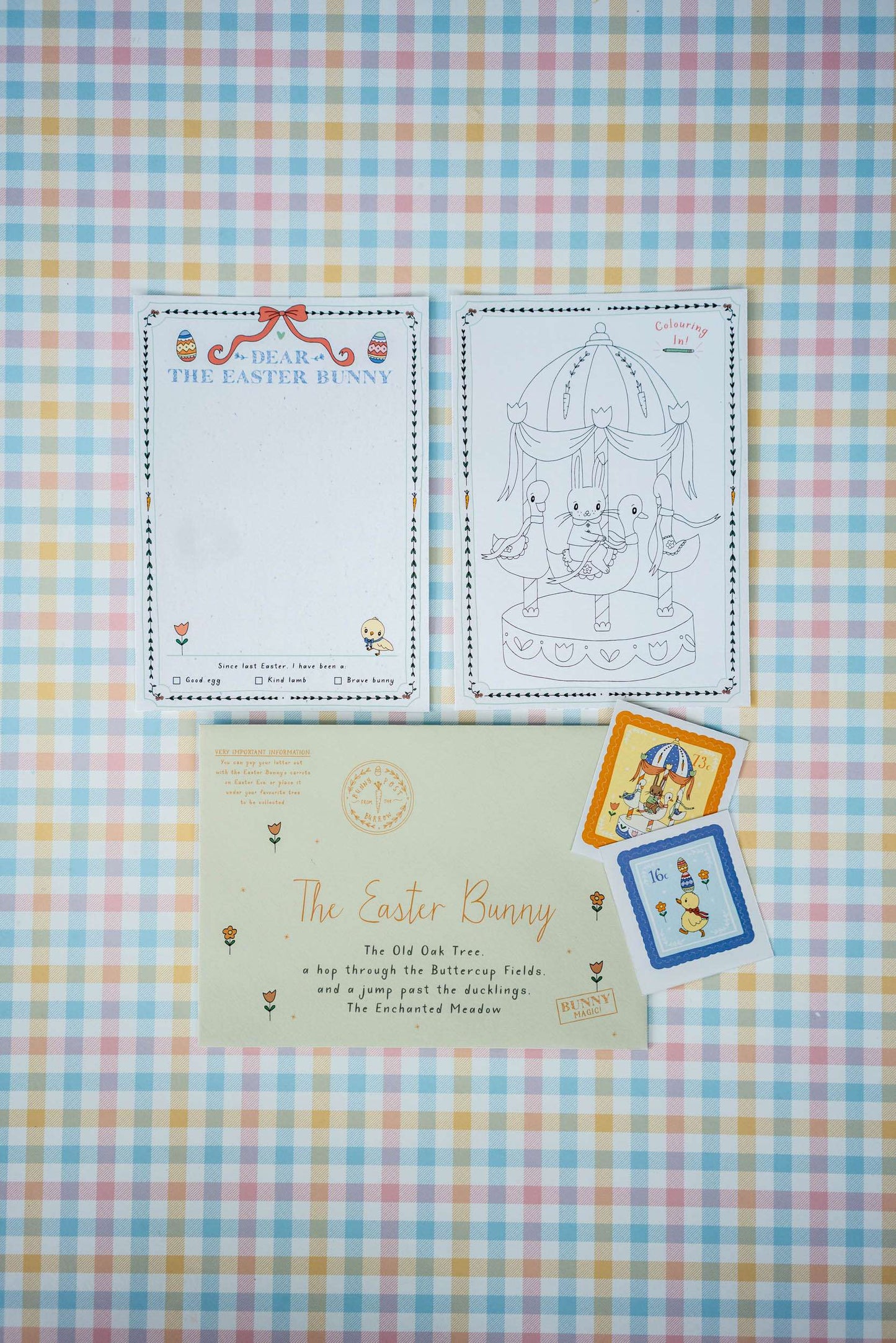 Bunny Note Kit & Pencil