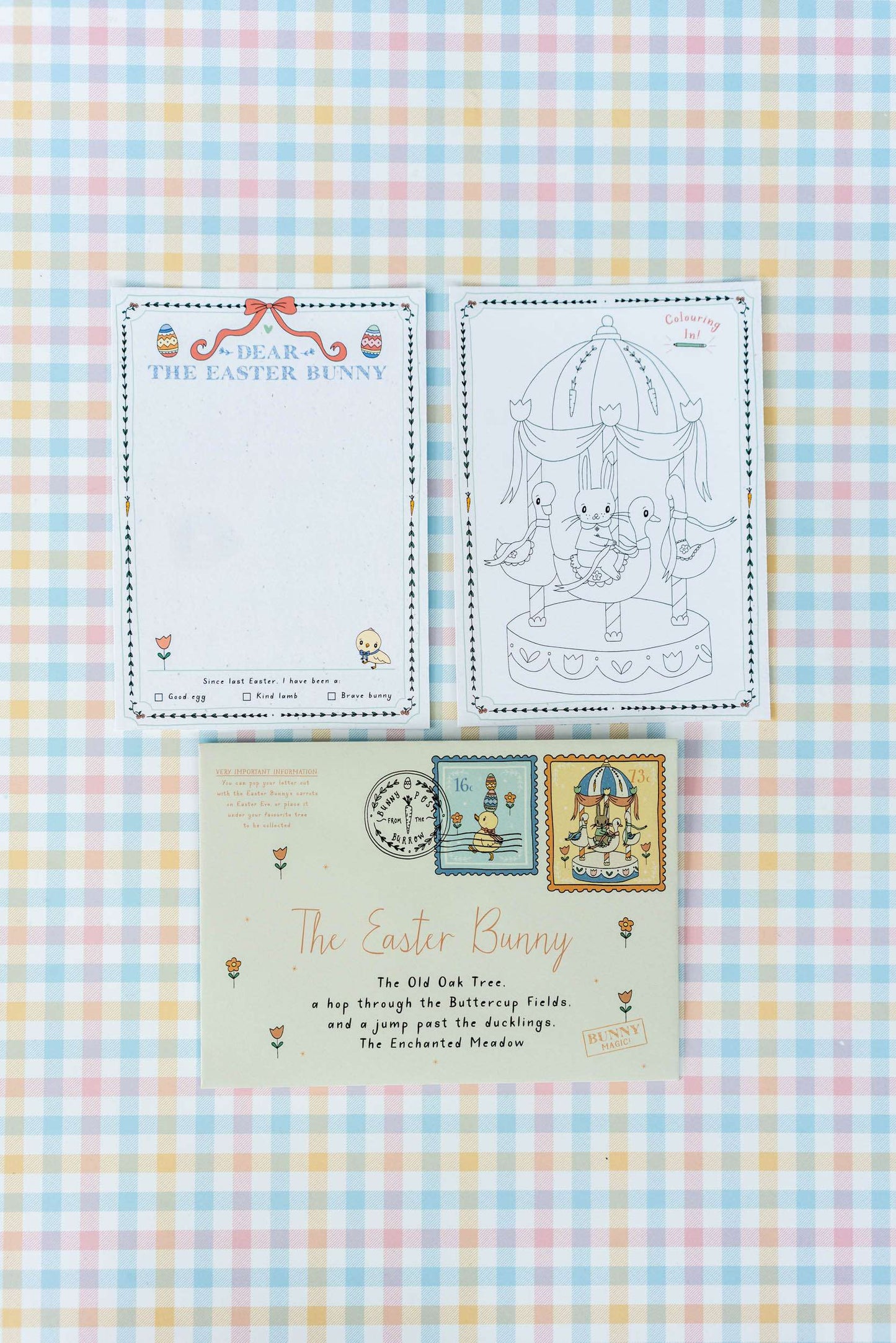 Bunny Note Kit & Pencil