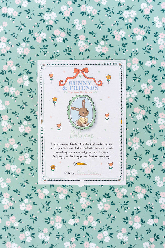 The Burrow Soft Toy Adoption Card