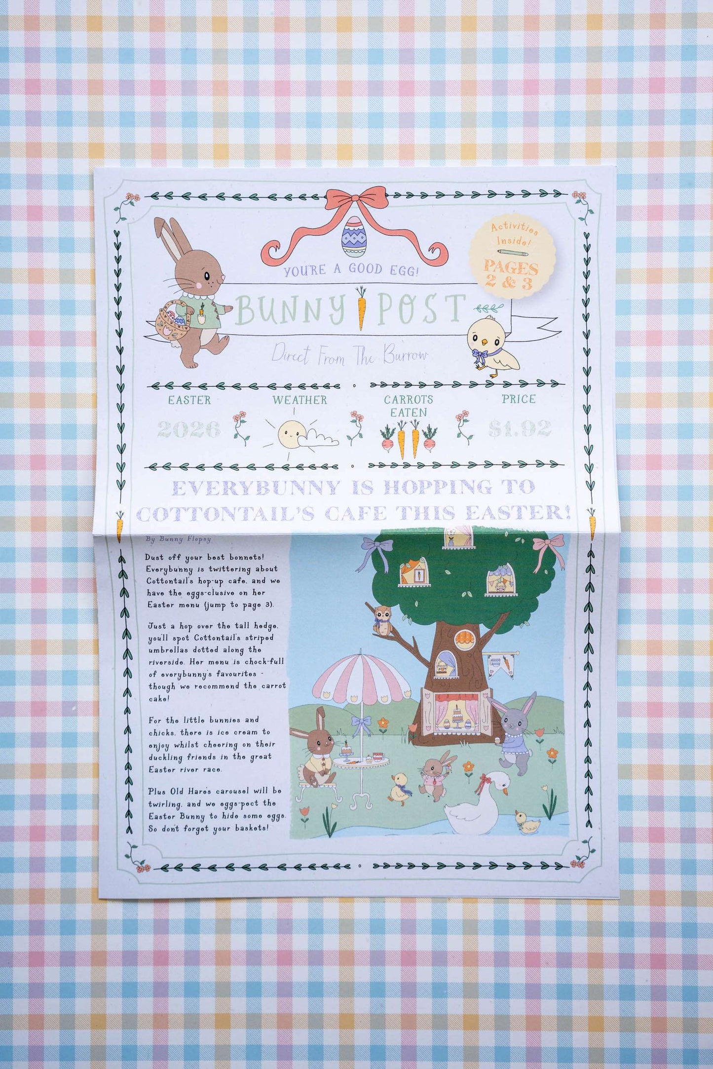 Bunny Post - Easter activities, recipes & news