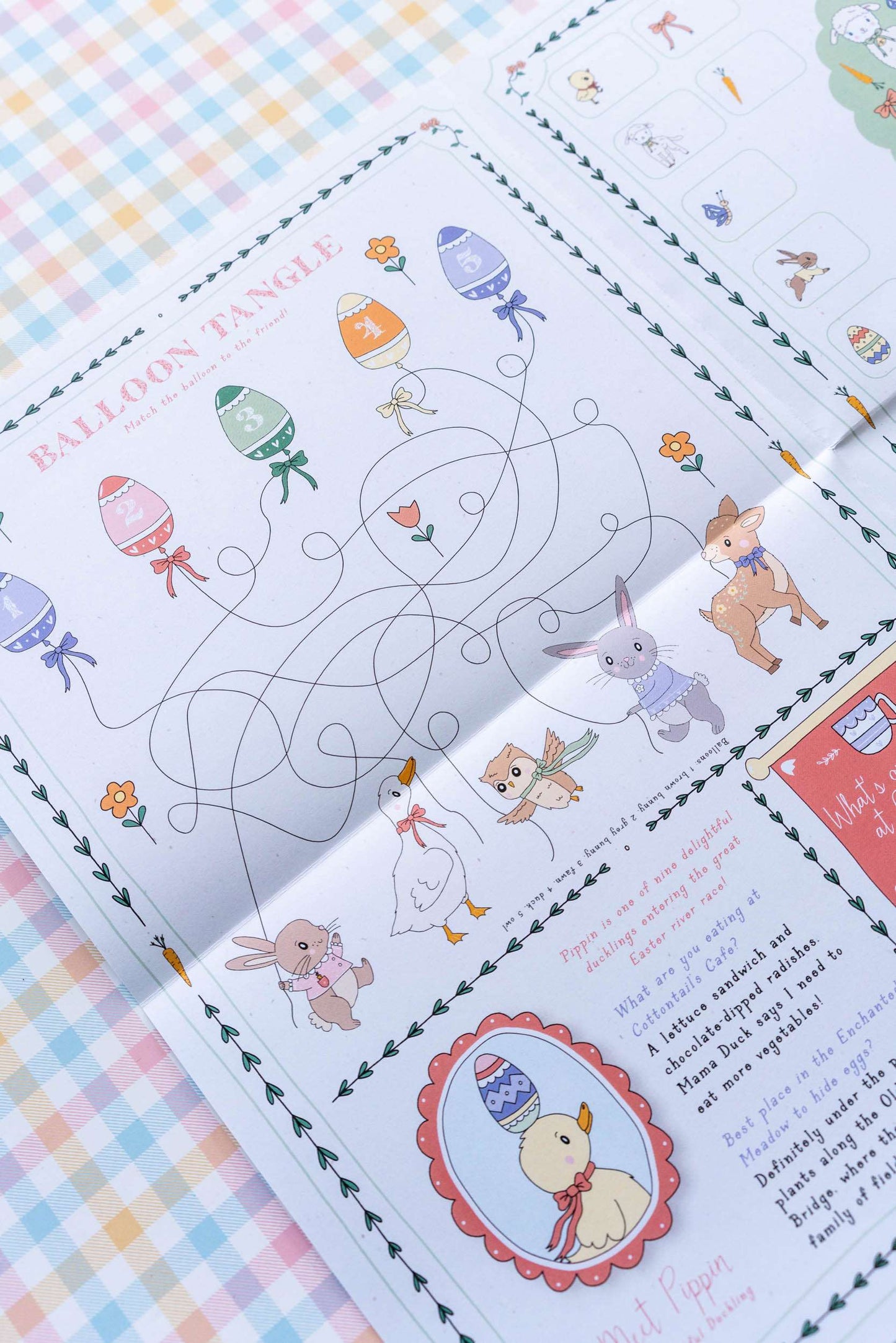 Bunny Post & Pencil Bundle