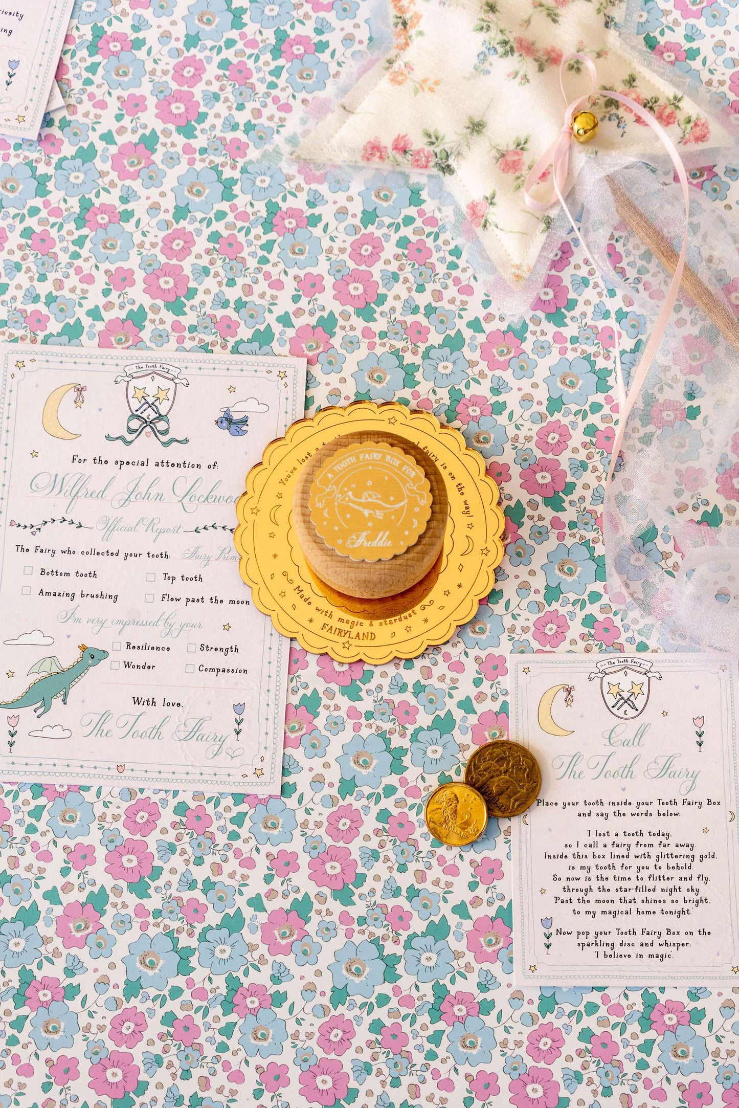 Personalised Tooth Fairy Box