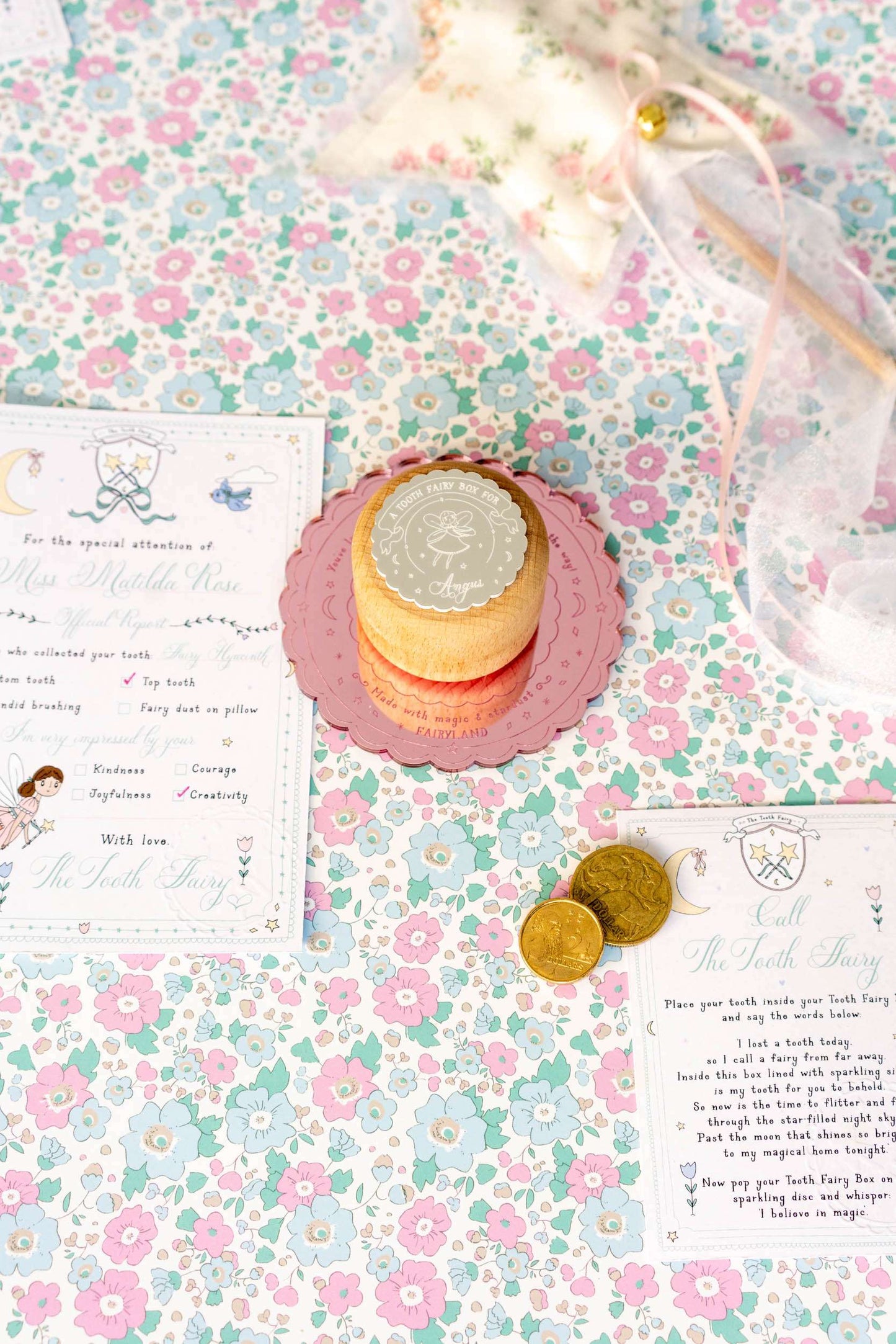 Personalised Tooth Fairy Box