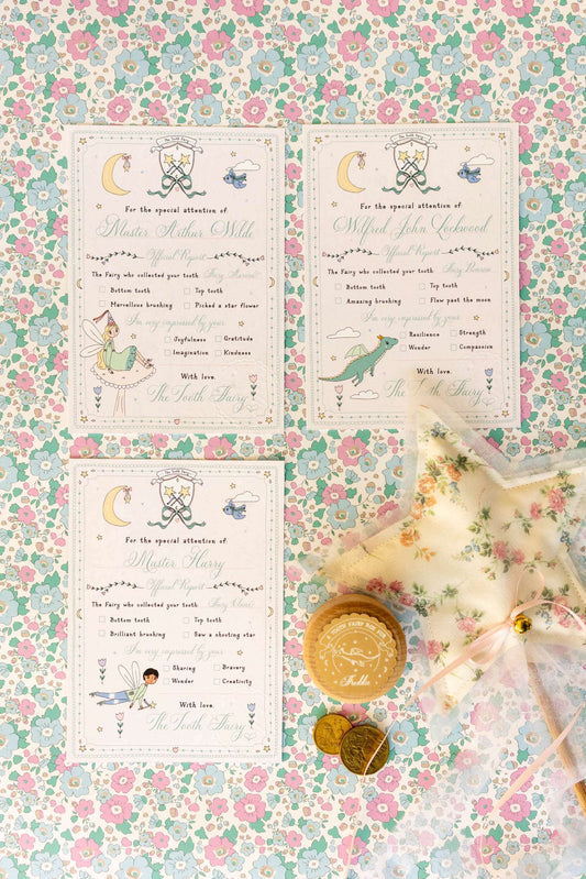 Deluxe Tooth Fairy Receipt Pack