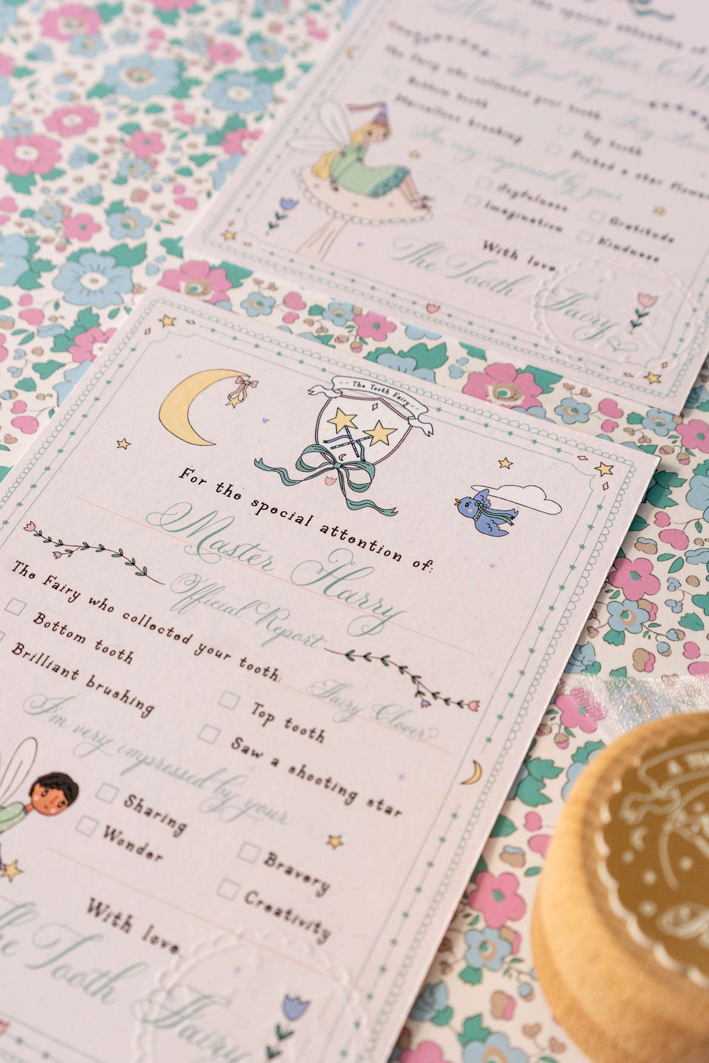 Deluxe Tooth Fairy Receipt Pack