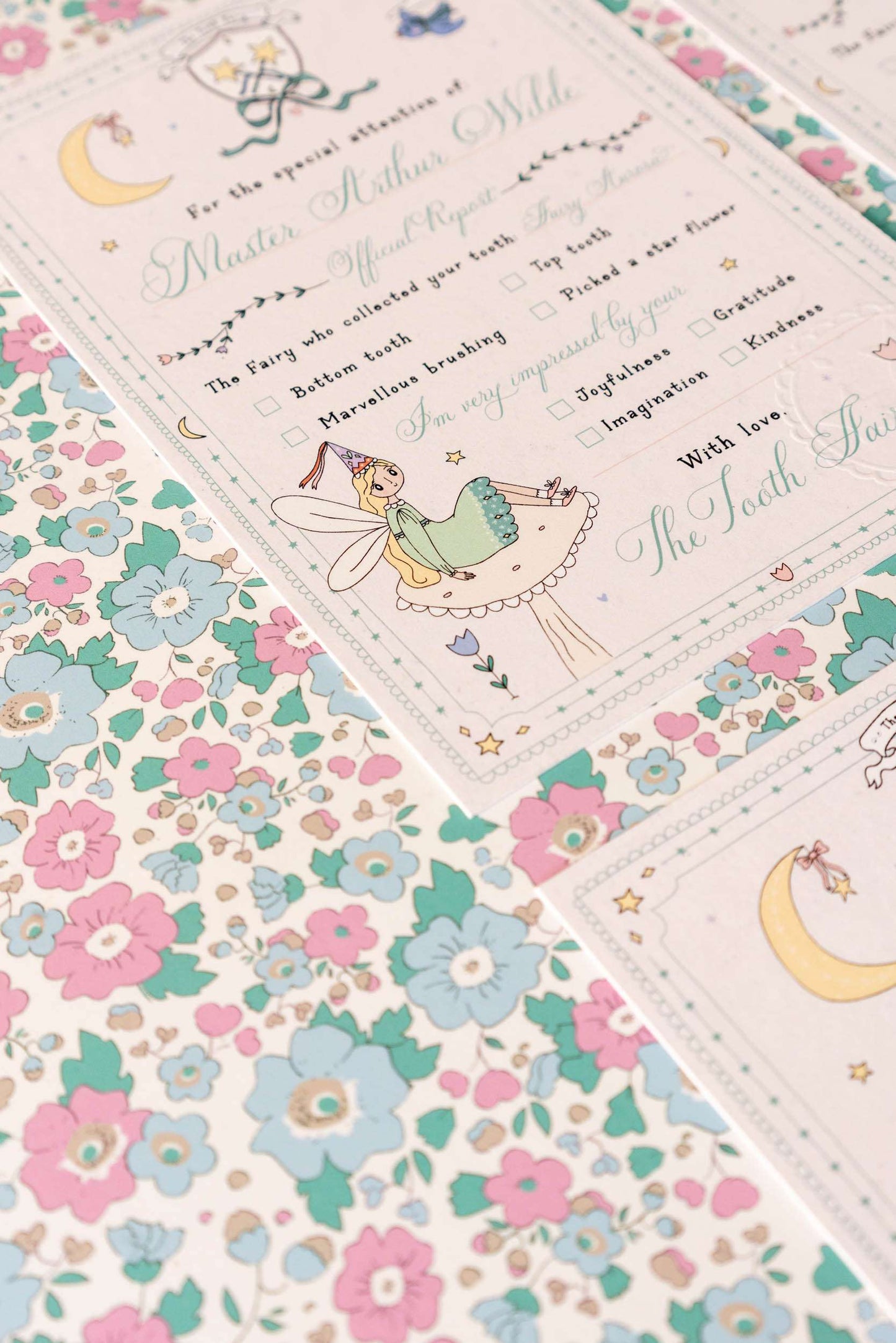 Deluxe Tooth Fairy Receipt Pack