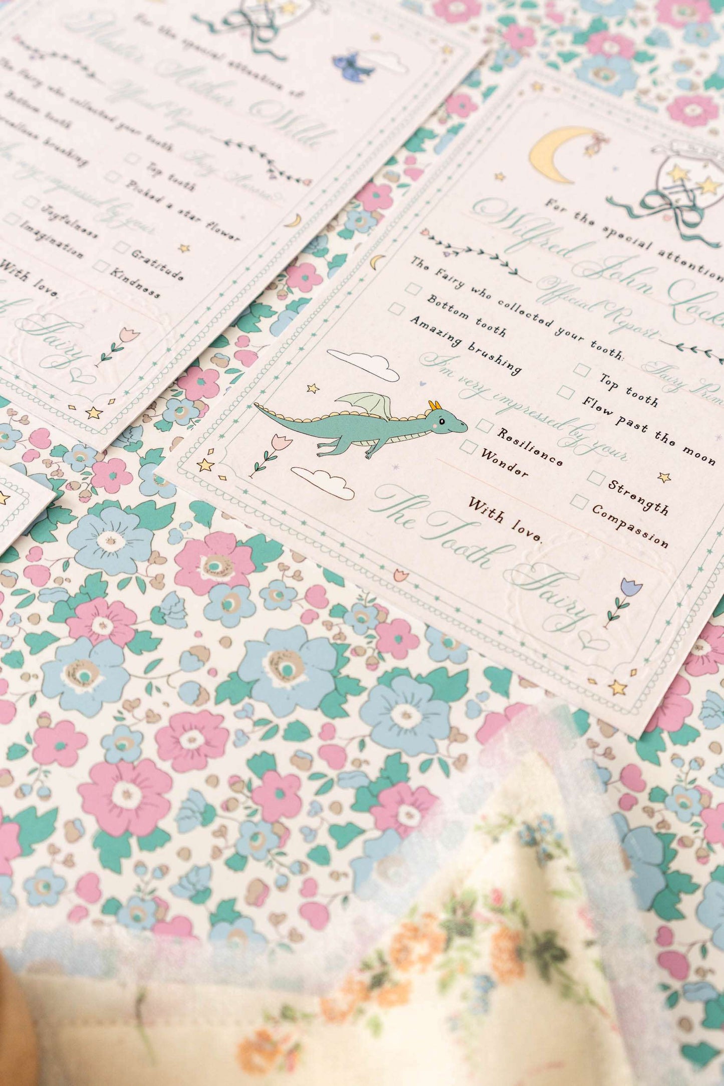 Deluxe Tooth Fairy Receipt Pack