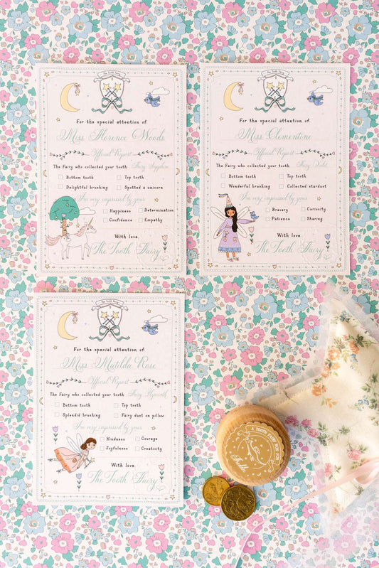 Deluxe Tooth Fairy Receipt Pack