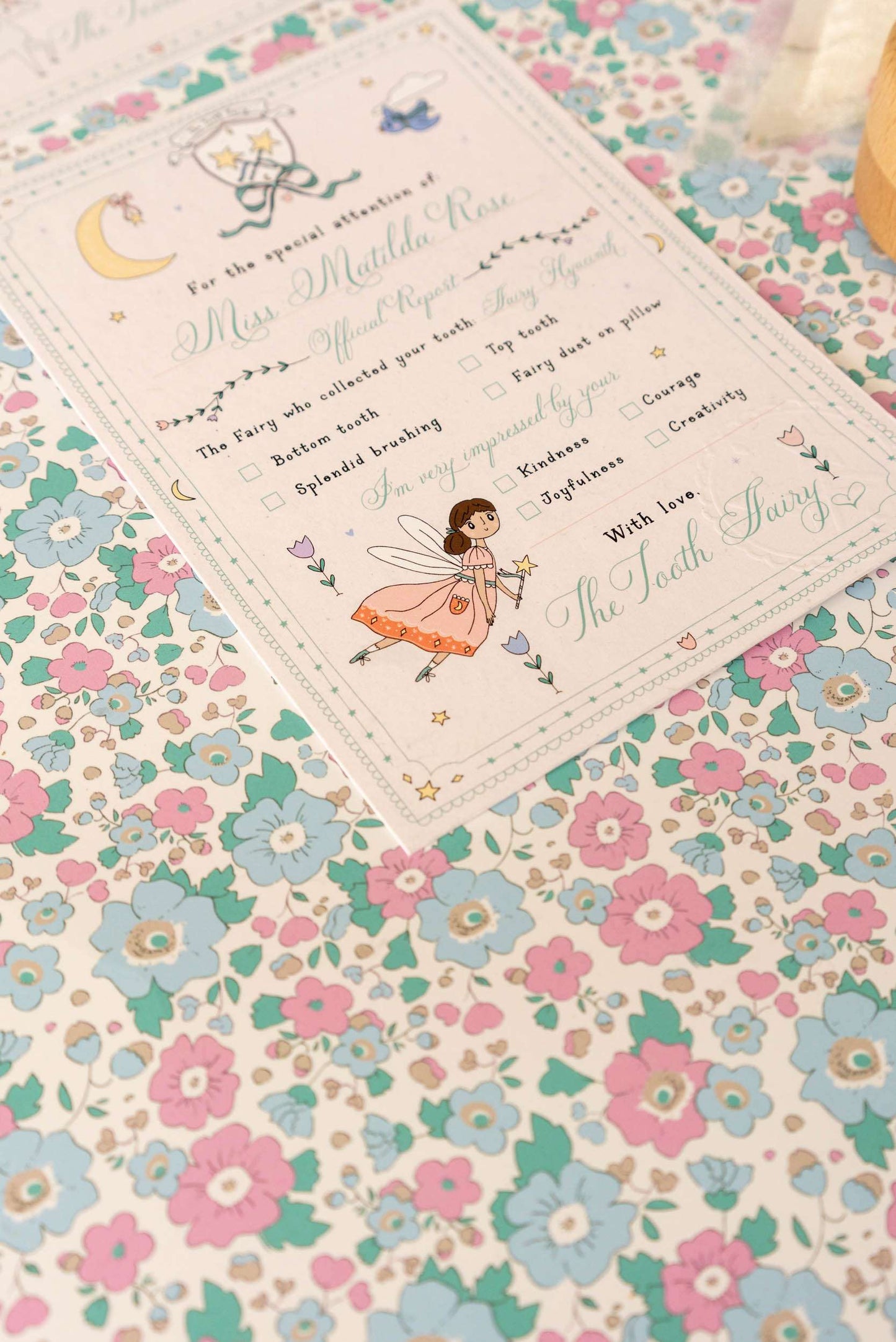 Deluxe Tooth Fairy Receipt Pack