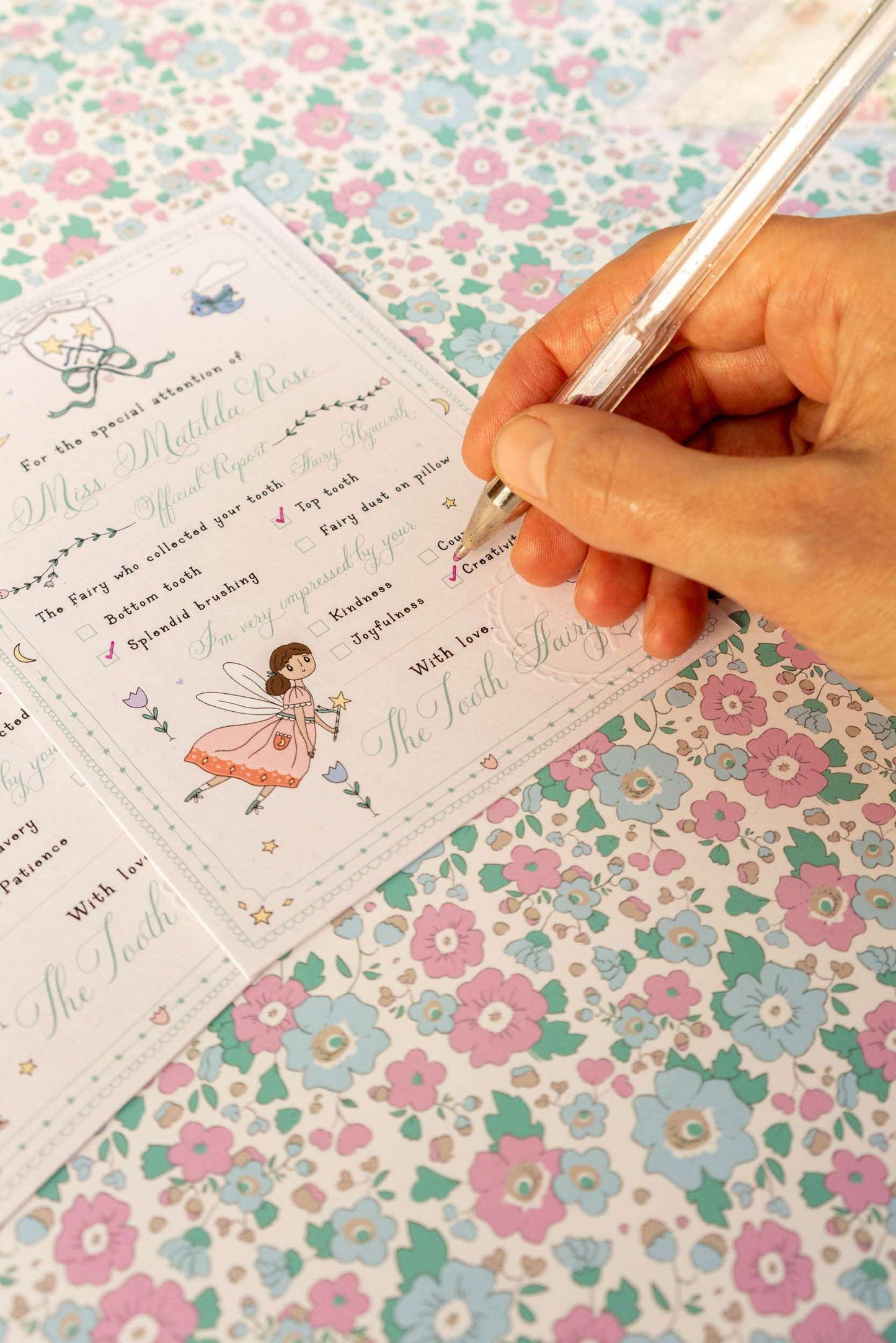 Deluxe Tooth Fairy Receipt Pack