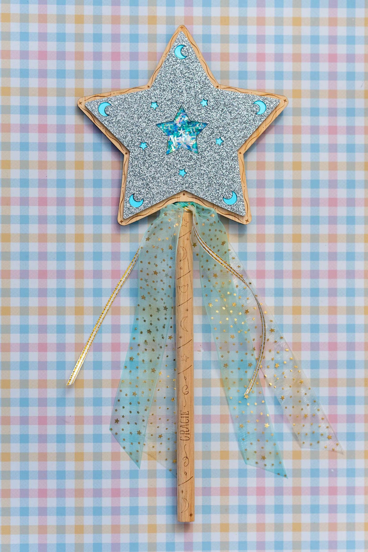 Personalised Magical Fairy Wand - The Diamond