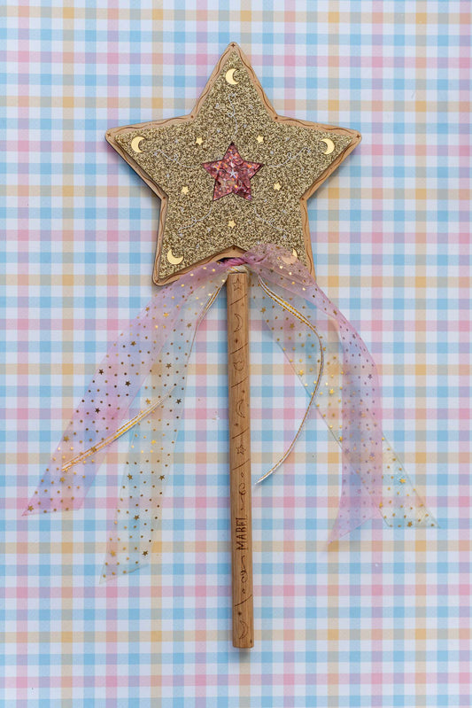 Personalised Magical Fairy Wand - The Marigold
