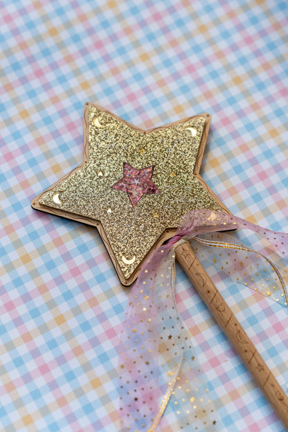 Personalised Magical Fairy Wand - The Marigold