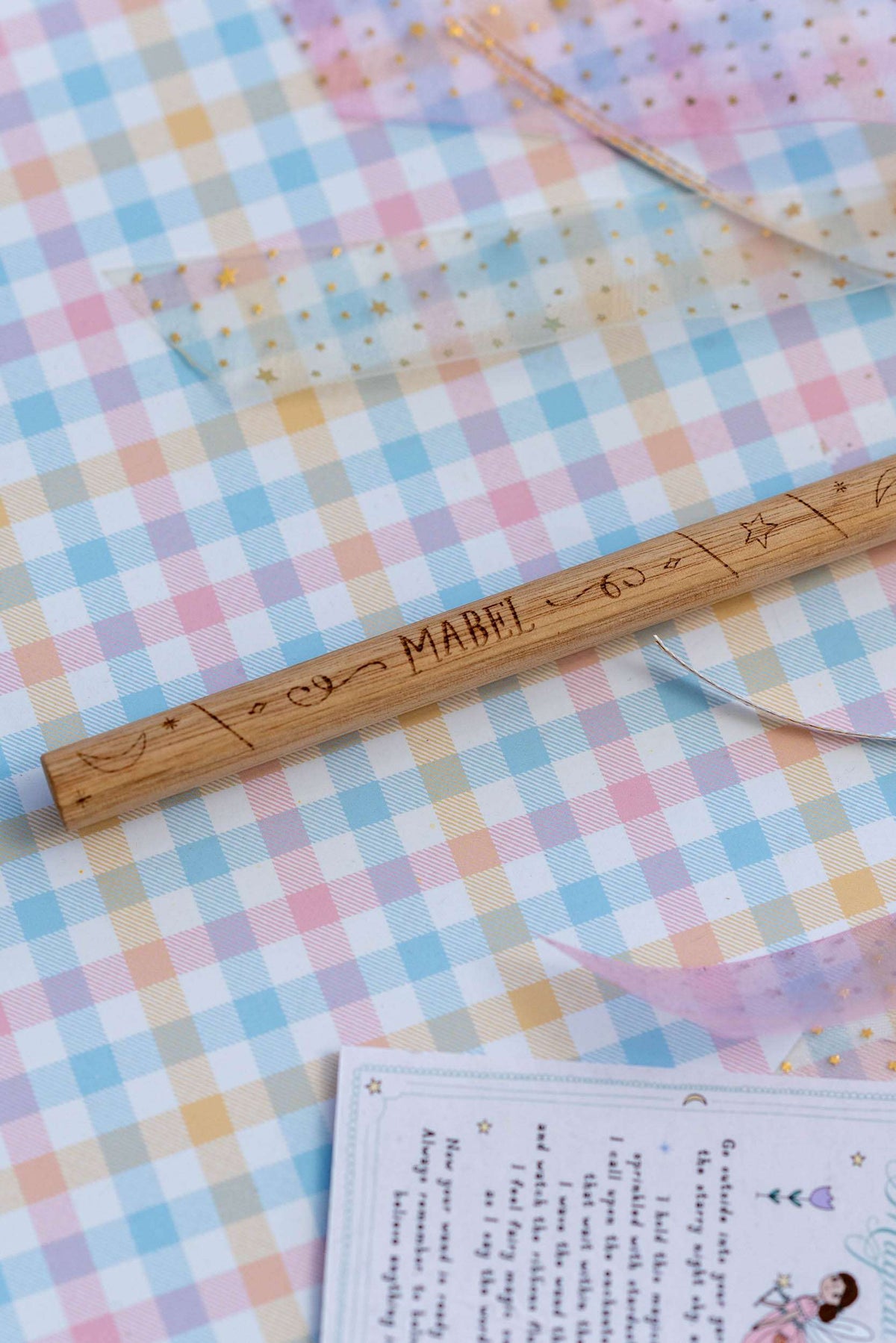 Personalised Magical Fairy Wand - The Rose