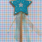 Personalised Magical Fairy Wand - The Sapphire