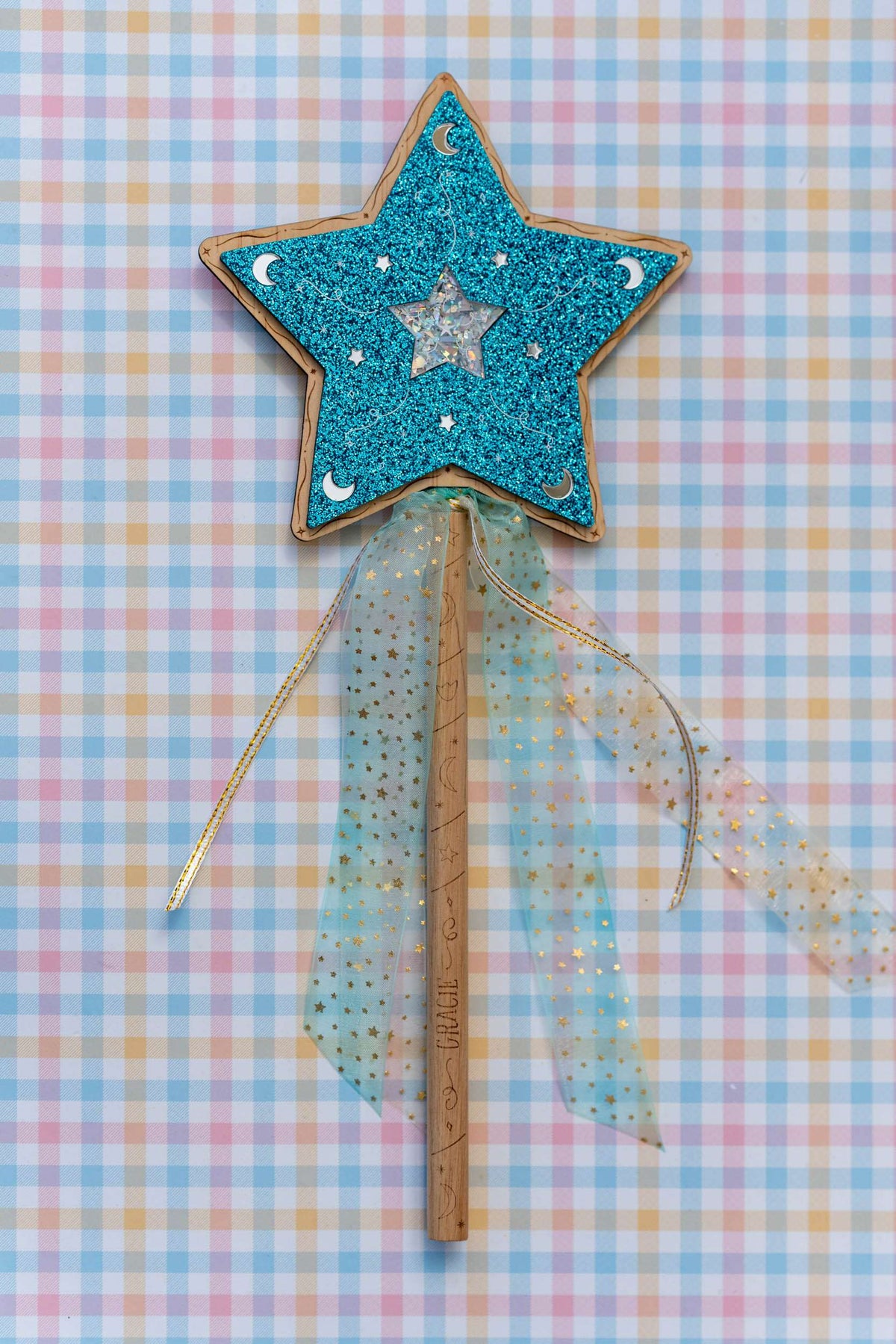 Personalised Magical Fairy Wand - The Sapphire