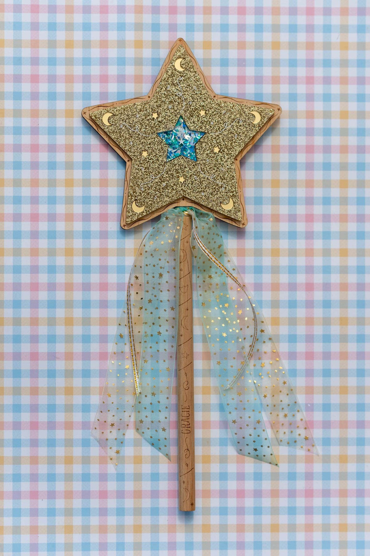 Personalised Magical Fairy Wand - The Marigold