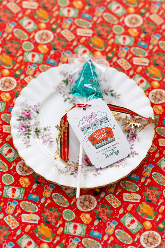Christmas Tree Lollipop - Pineapple Green
