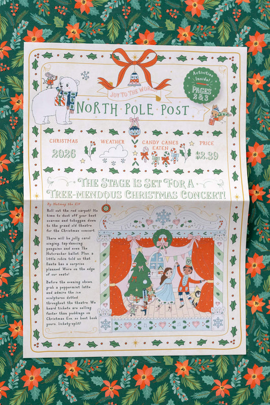North Pole Post & Pencil Bundle