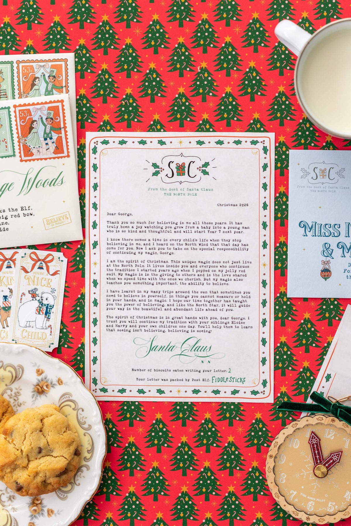 The Magical Goodbye Santa Letter
