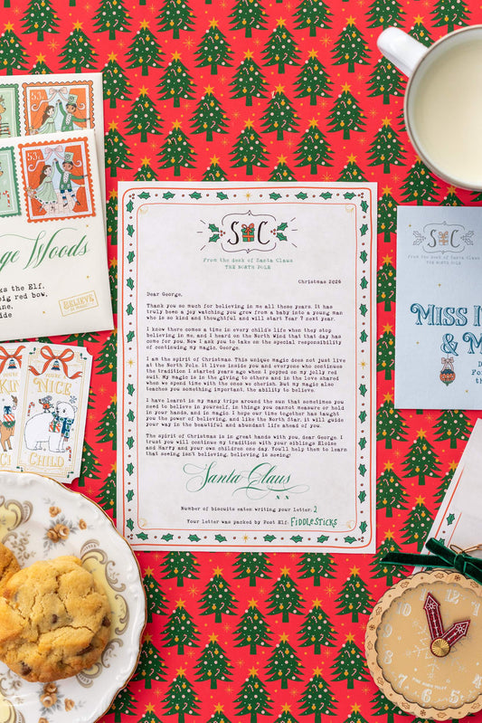 The Magical Goodbye Santa Letter