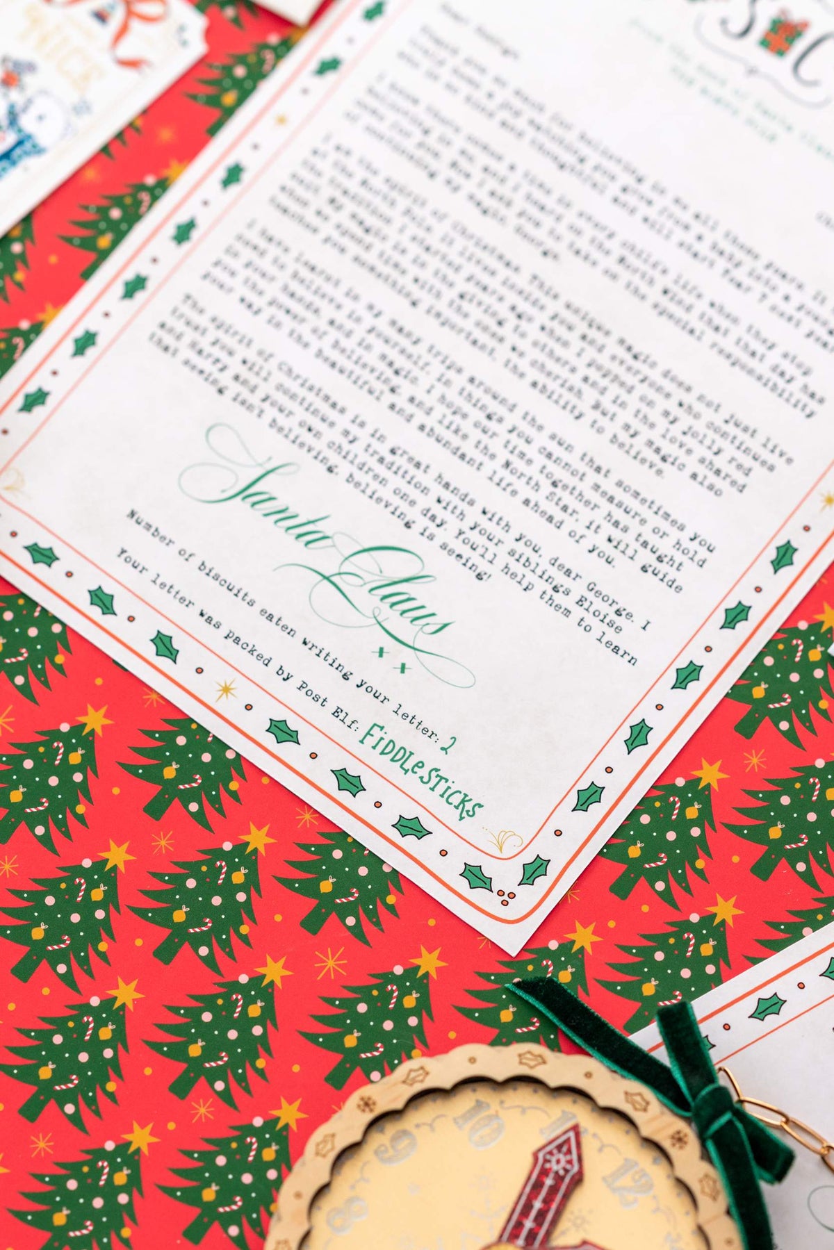 The Magical Goodbye Santa Letter