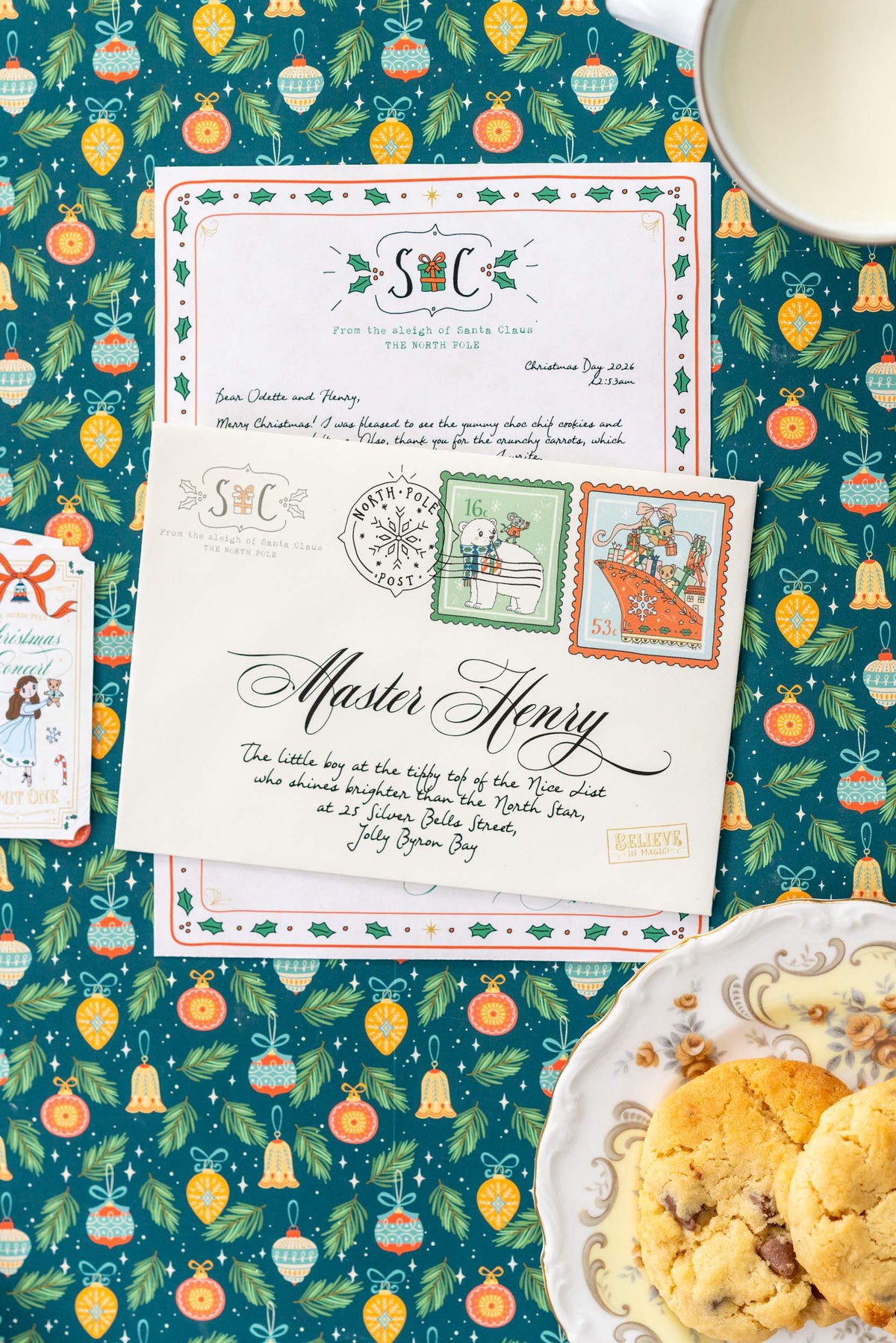 The Deluxe Christmas Morning Santa Letter