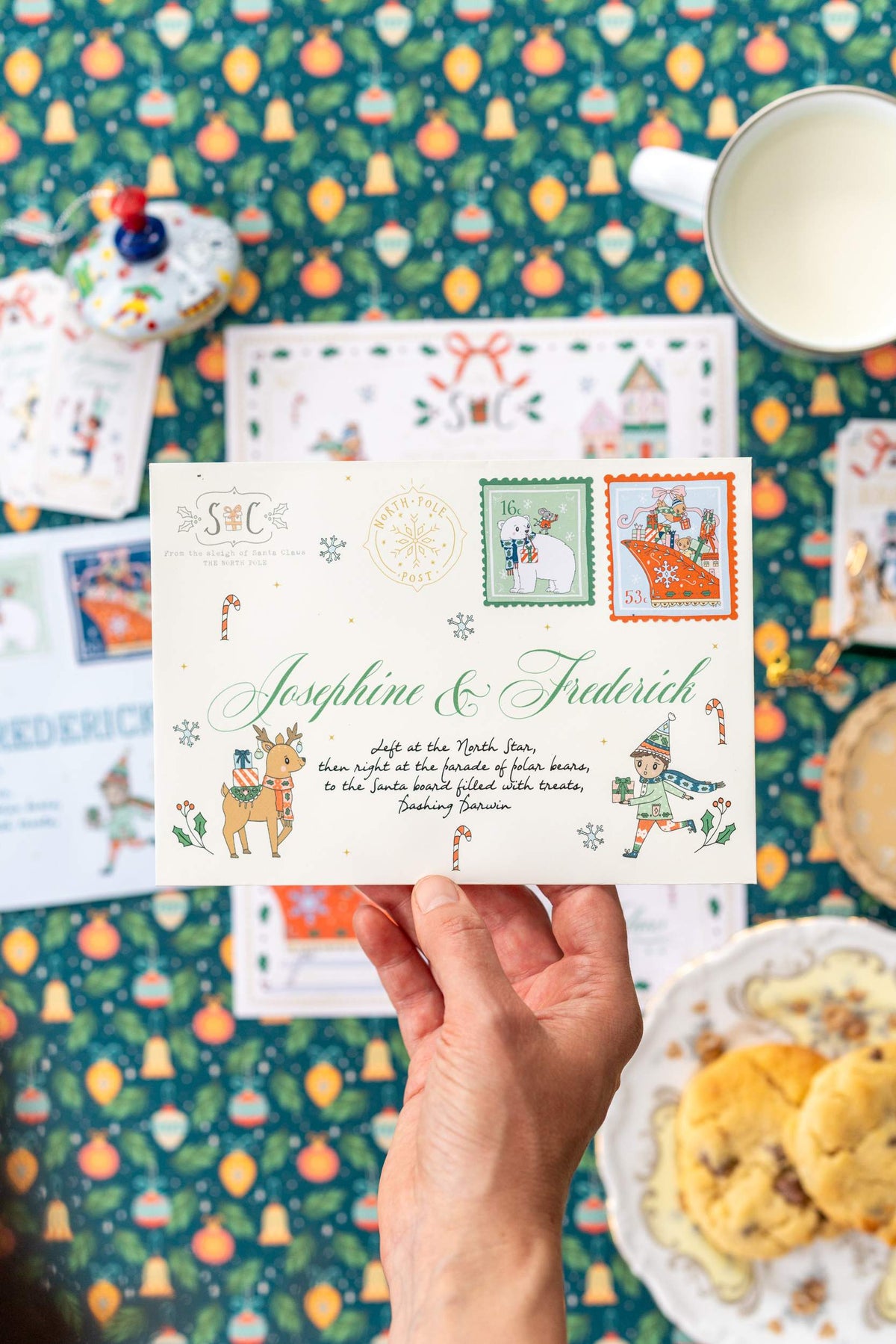 The Illustrated Christmas Morning Santa Letter