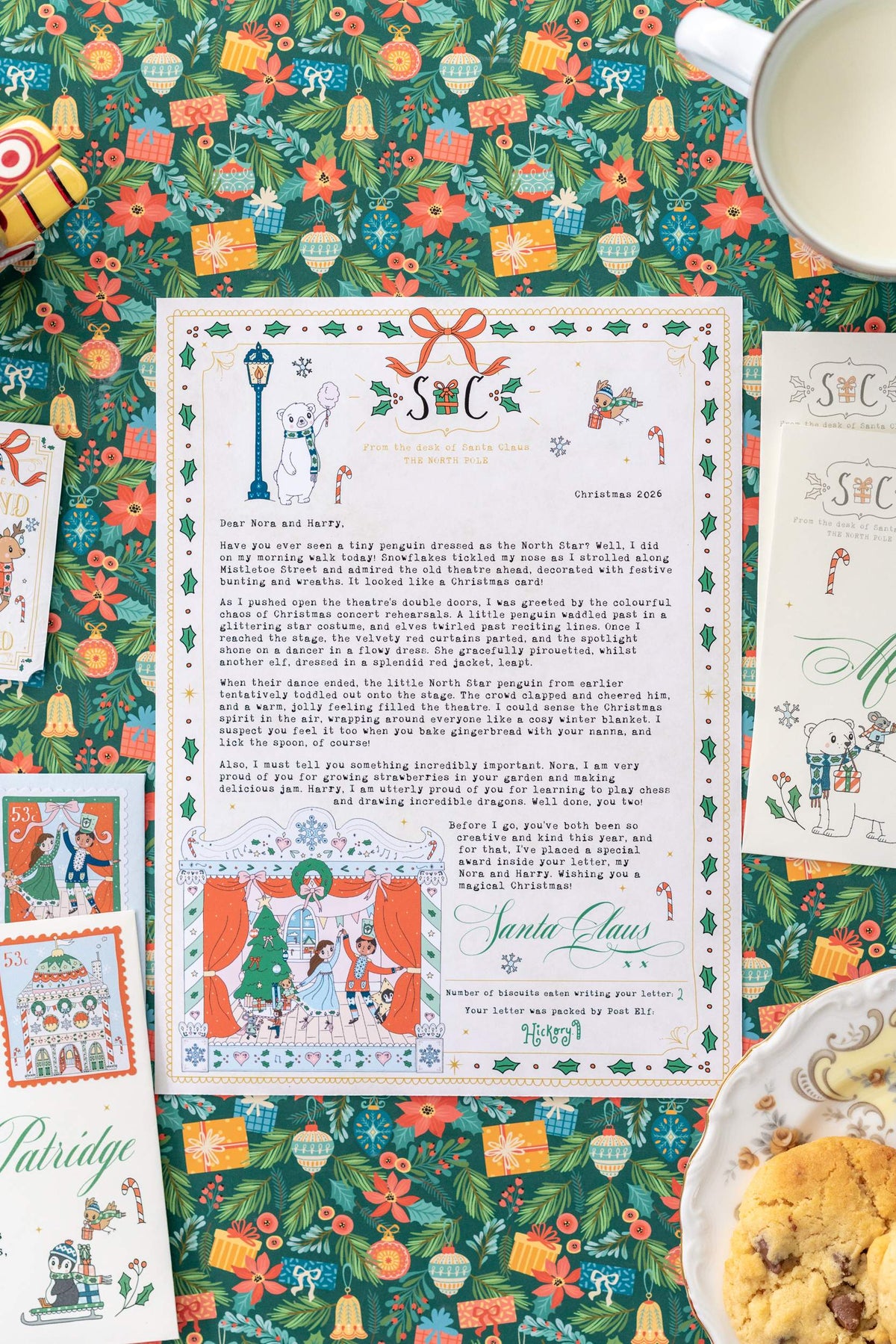 The Illustrated Santa Letter