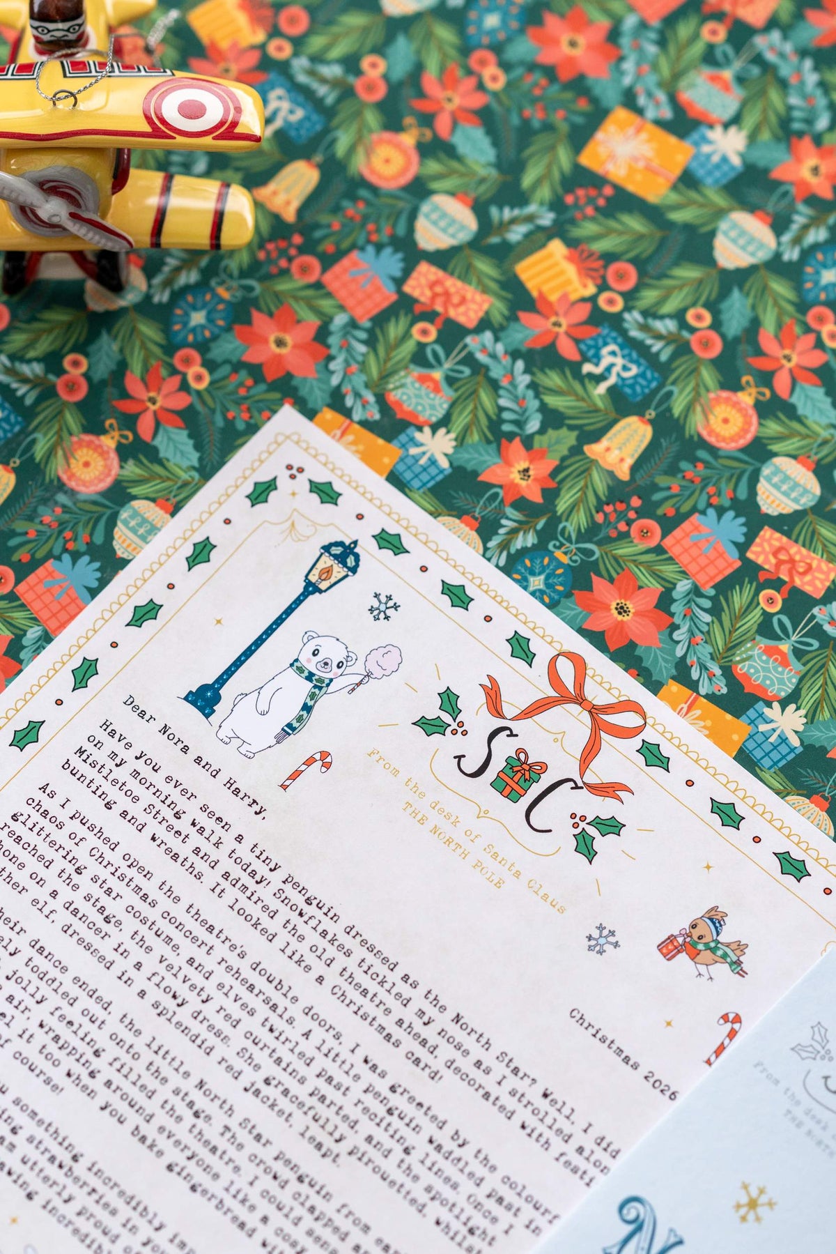 The Illustrated Santa Letter