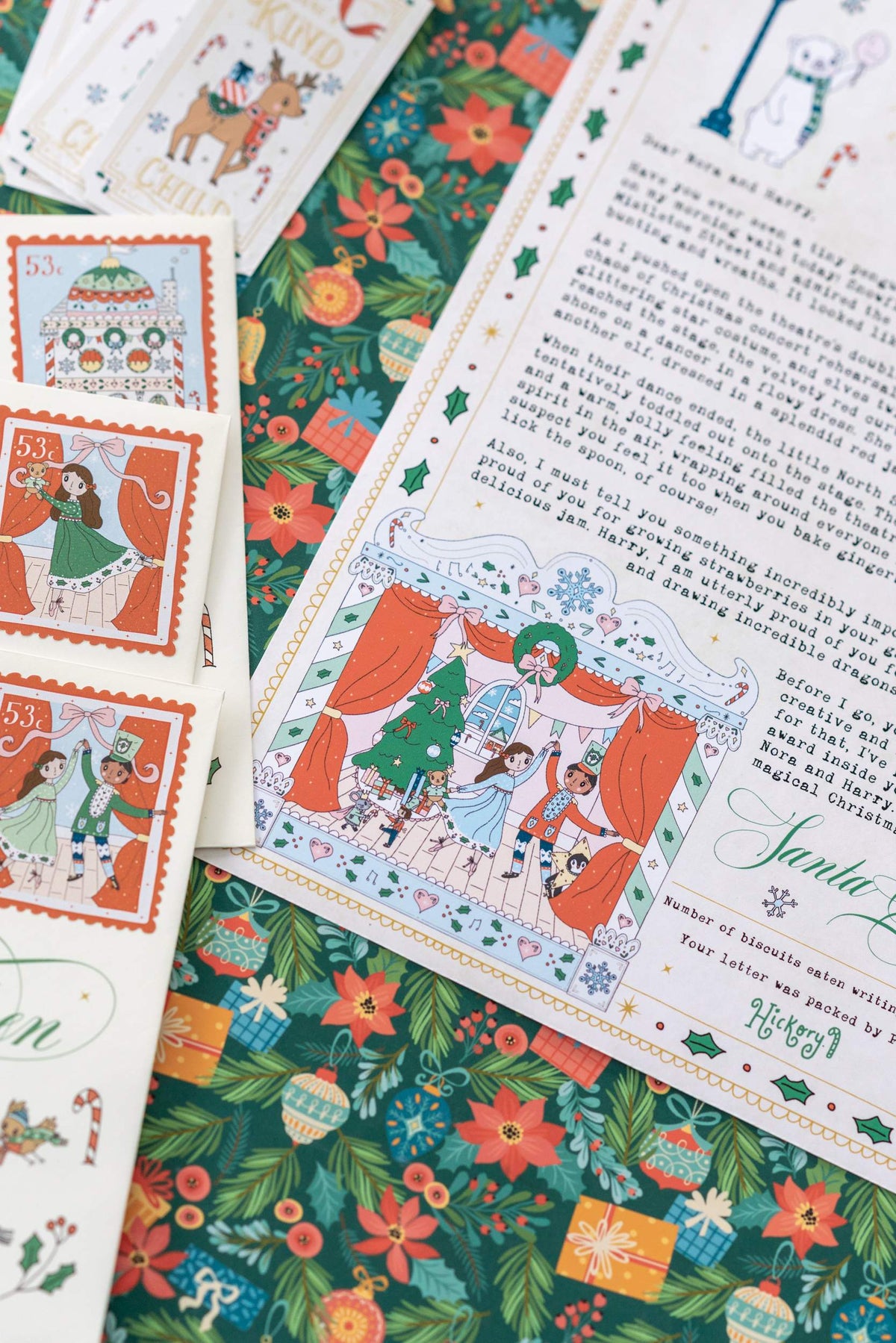 The Illustrated Santa Letter