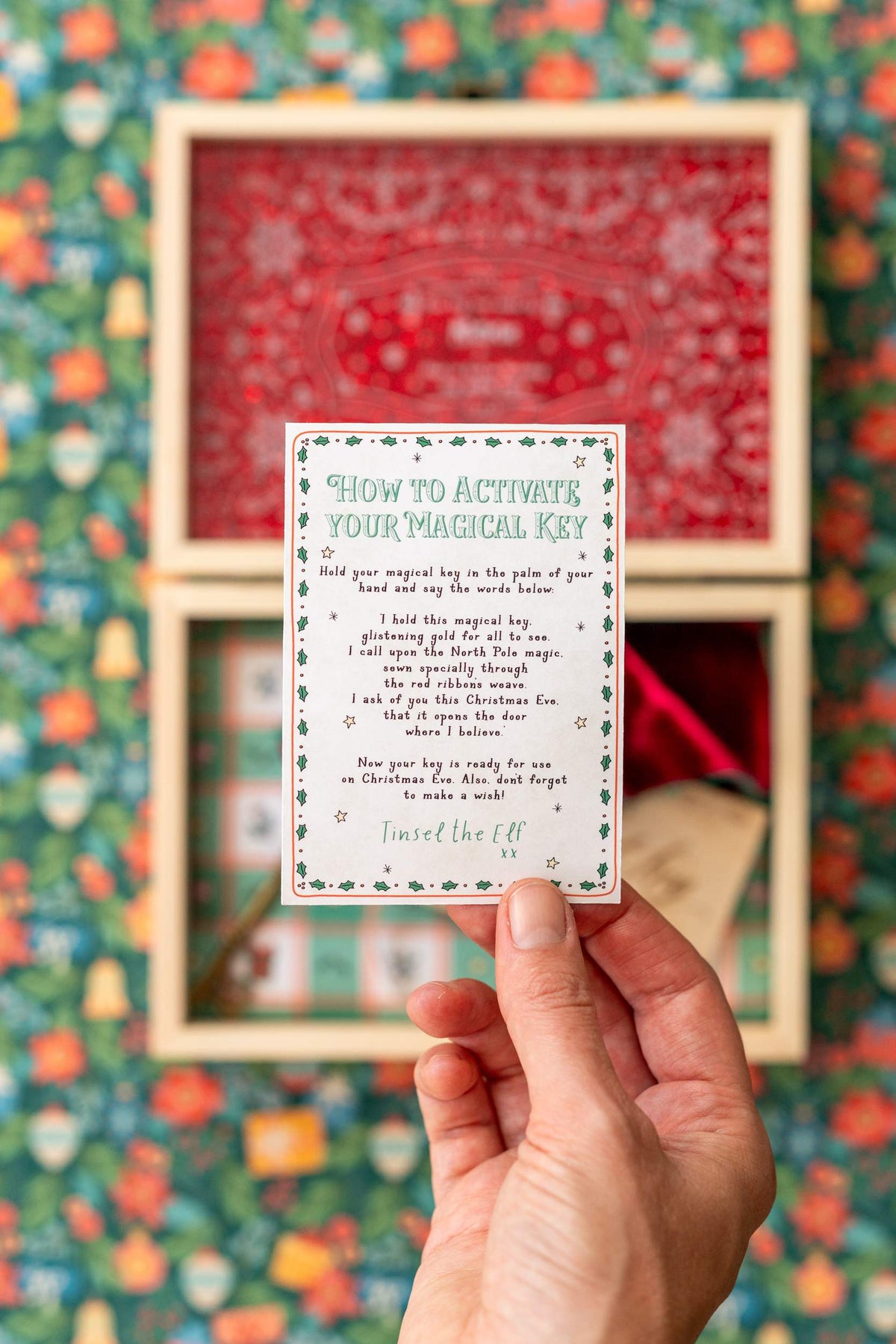 Keepsake Box for Santa's Magical Key