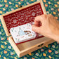 Christmas Snap Game & Go Fish Cards in Keepsake Box