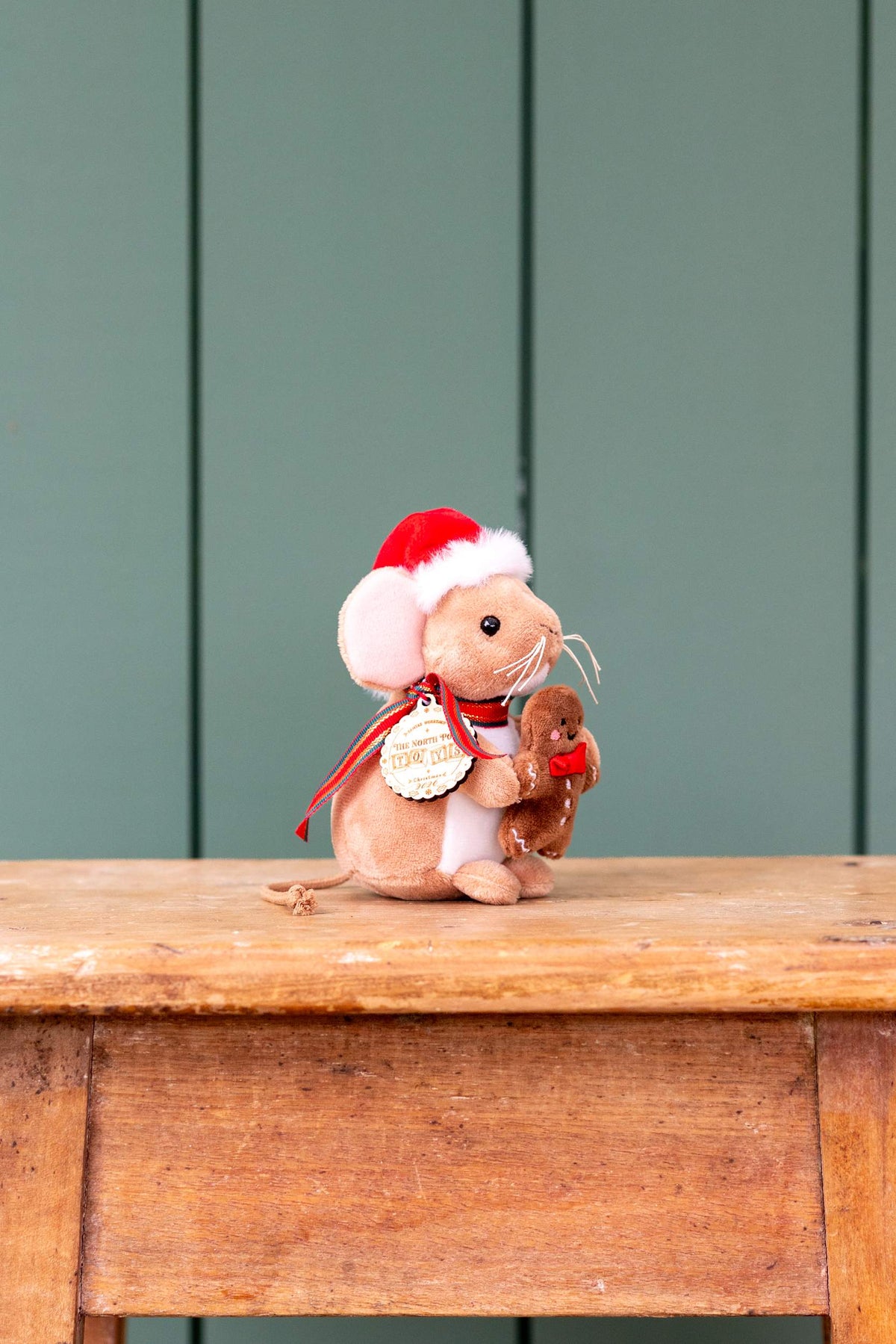 Mittens the Christmas Mouse Soft Toy