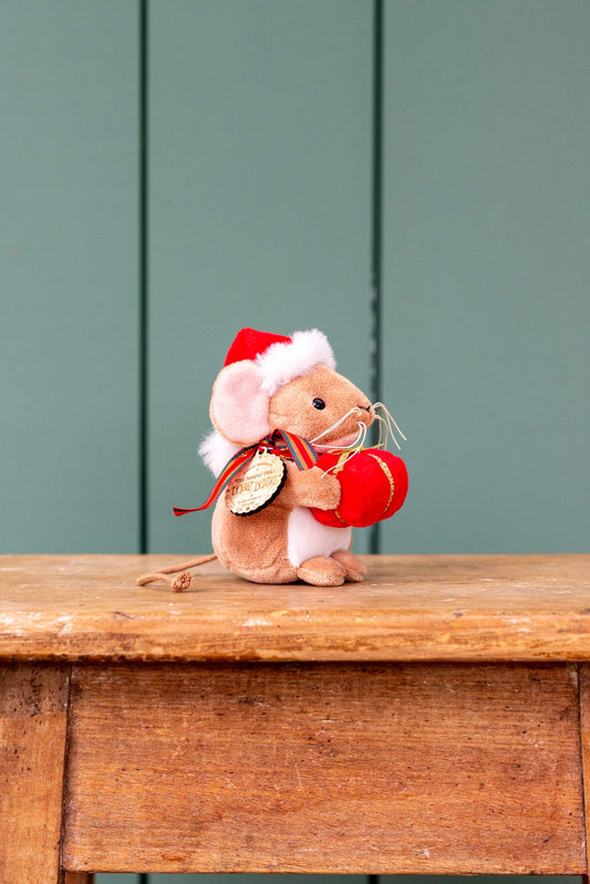Chestnut the Christmas Mouse Soft Toy