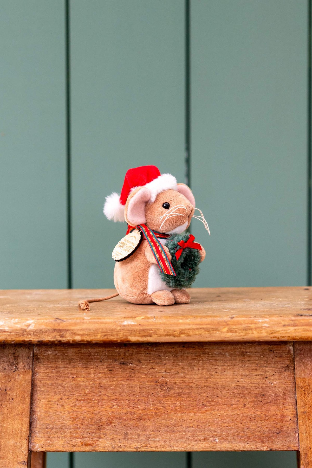 Pudding the Christmas Mouse Soft Toy