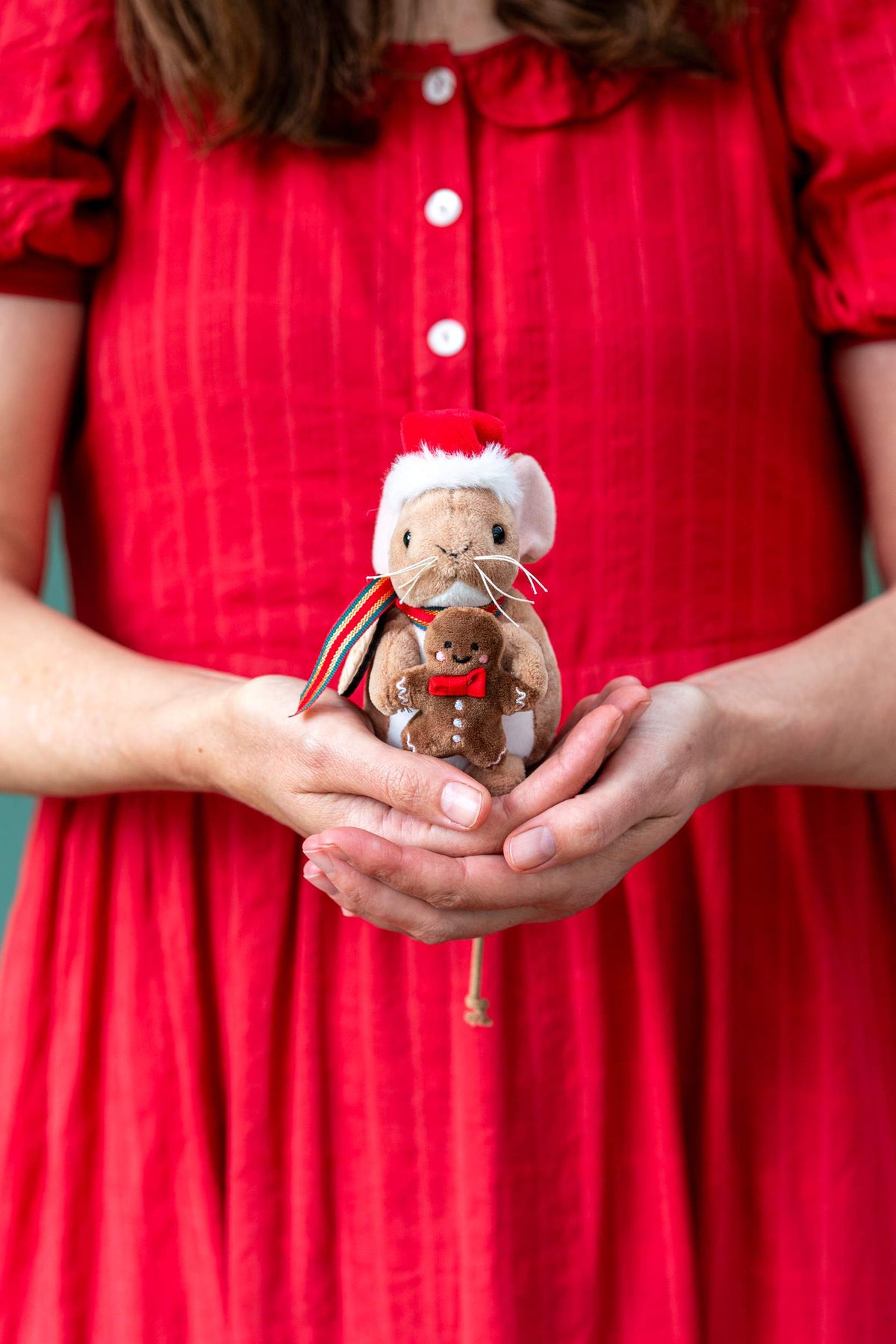 Mittens the Christmas Mouse Soft Toy