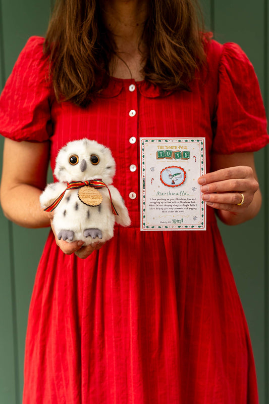 Marshmallow the Snowy Owl Soft Toy