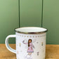 Personalised Fairy Enamel Mug