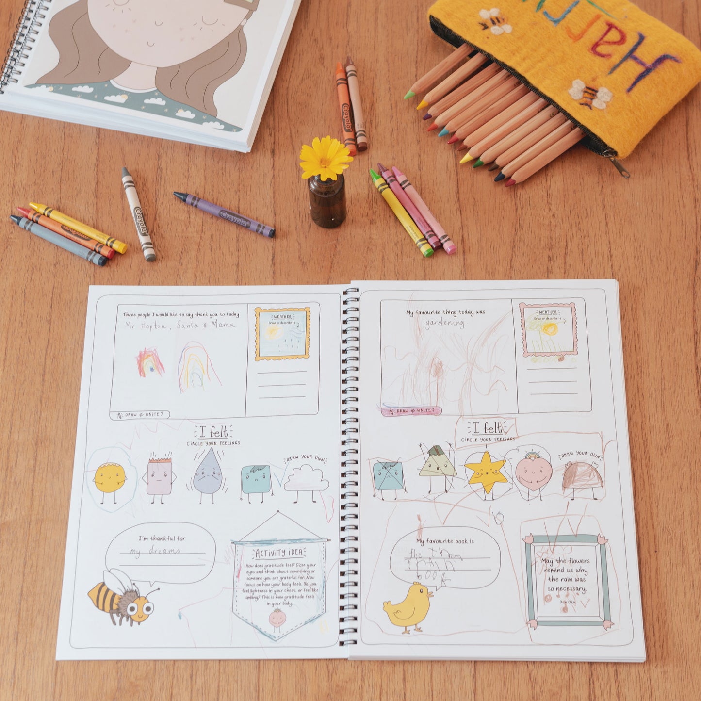 Happiful Journal - a gratitude workbook for children
