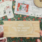 Christmas Snap Game & Go Fish Cards in Keepsake Box