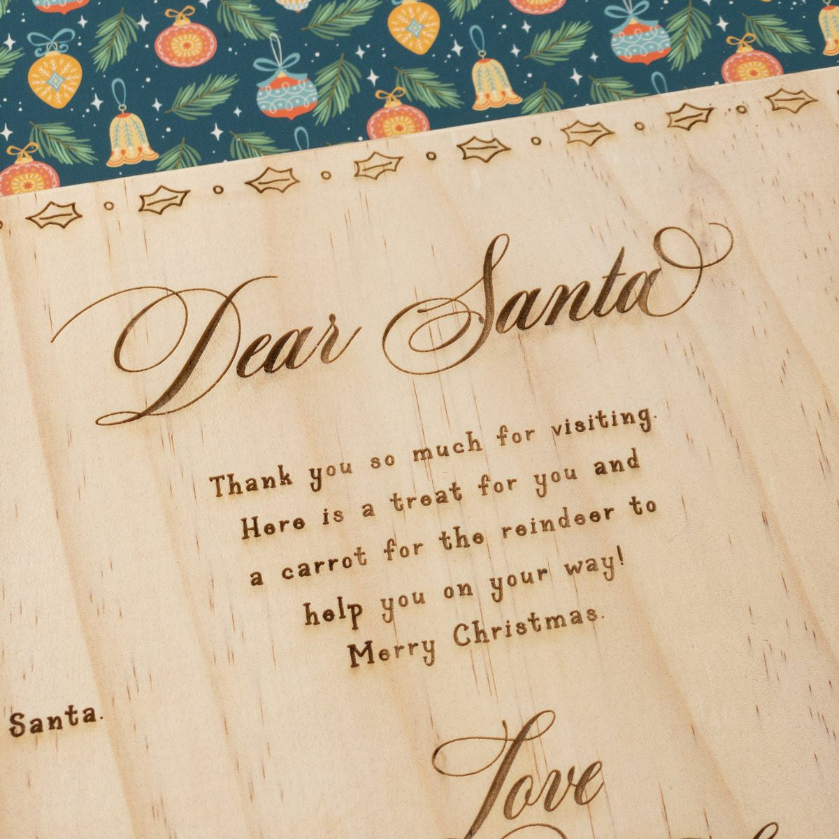 Santa Board - Pine