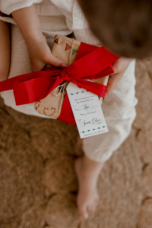 Personalised Santa Gift Tags - Pack of 12