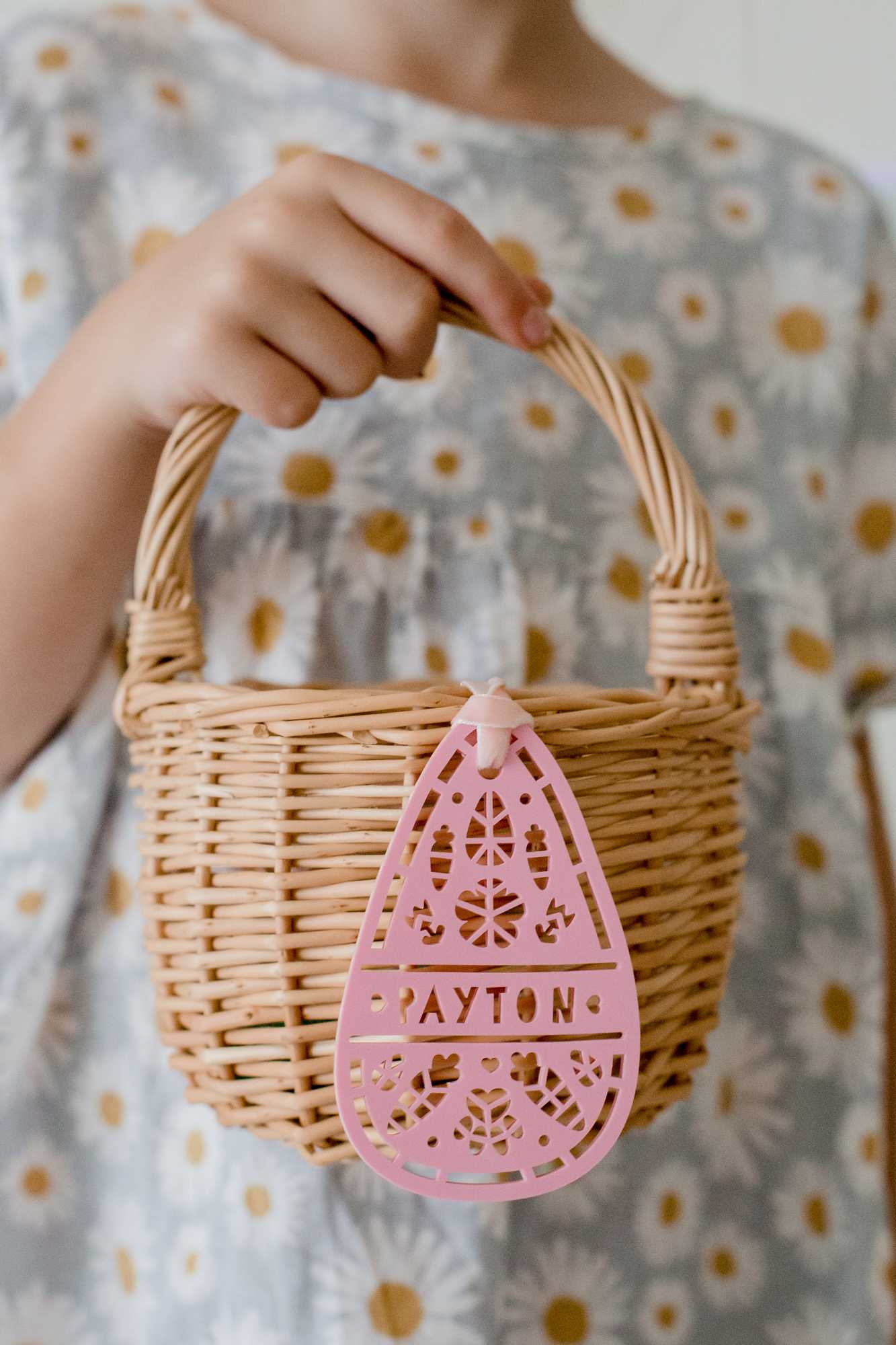 Easter Basket Egg Tag