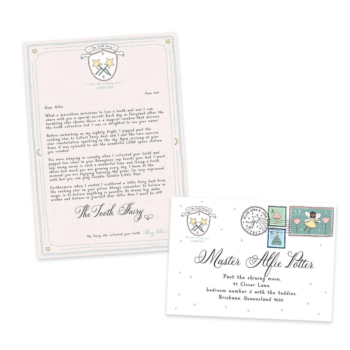 PRINTABLE - Letter from the Tooth Fairy